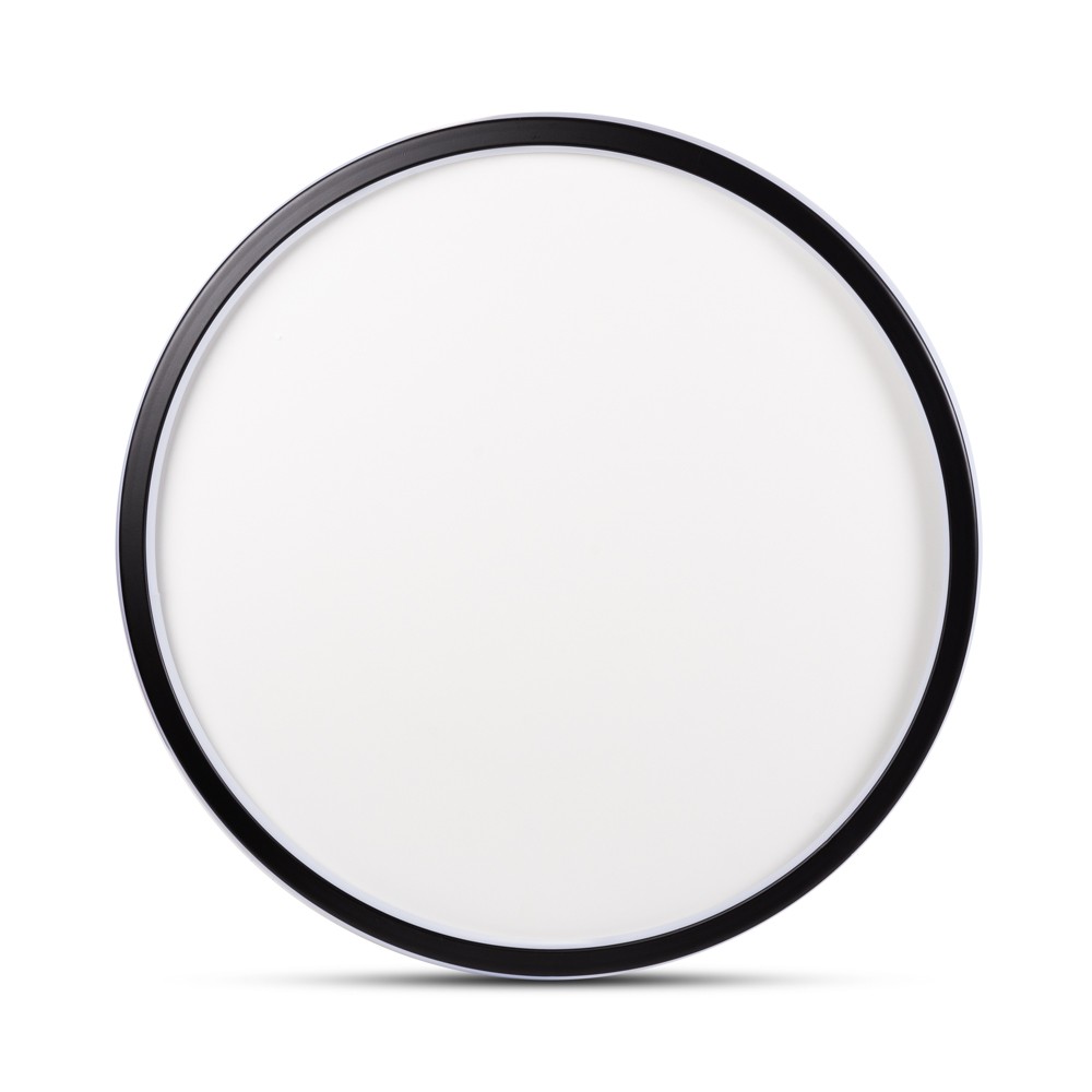 plafoniera mia led 60w 60cm 3000-6000k, negru, erste - imagine 5
